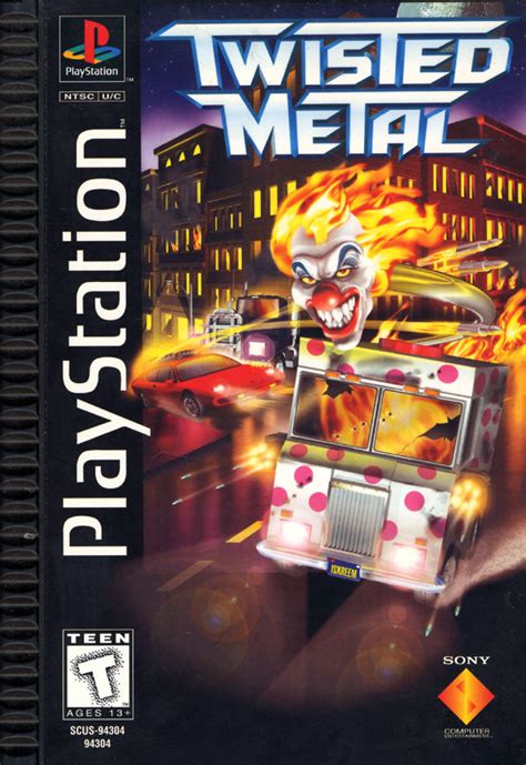 Twisted Metal [Long Box] w/ Registration (Sony PlayStation 1